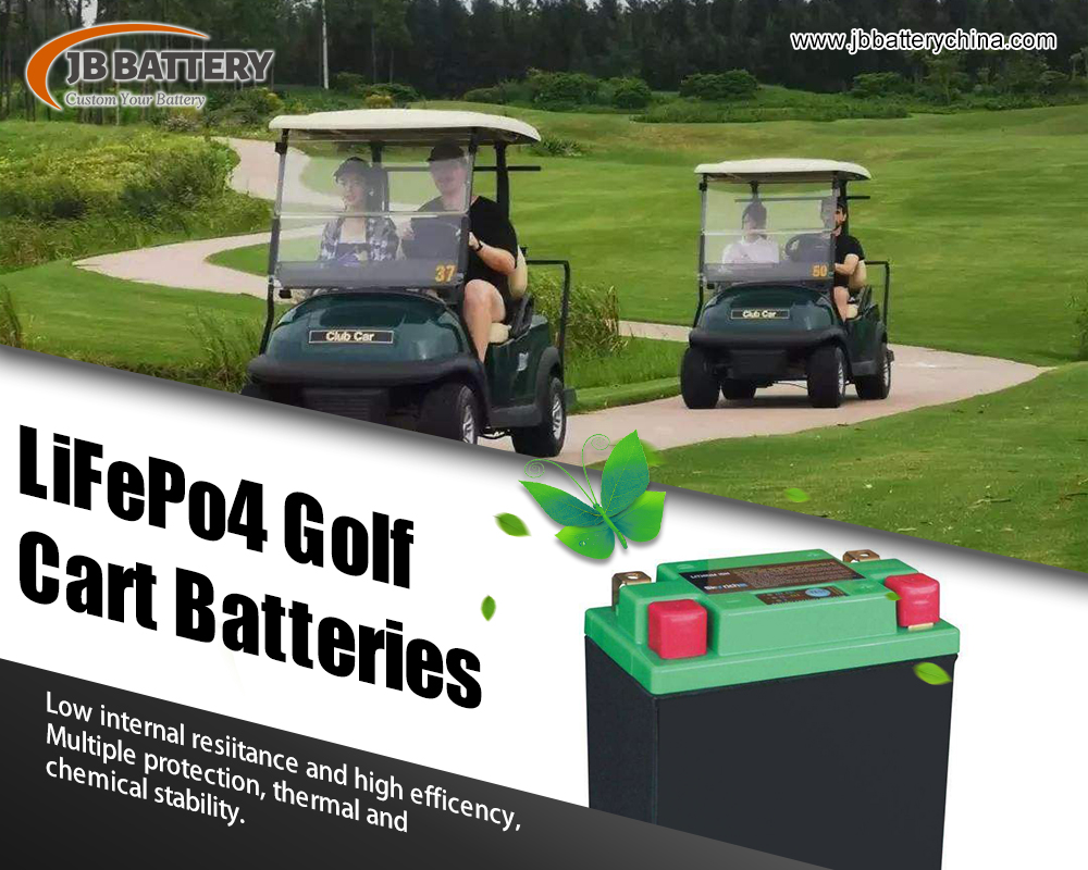 Батарейный батарейный батарейный аккумулятор для гольф-тележки 48V лития с BMS и будущем